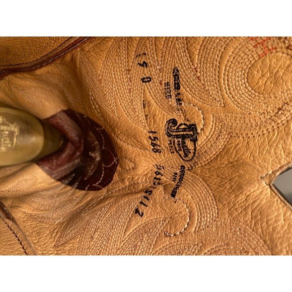 Justin Boots Style 1568 Mens Size 9D - Picture 8 of 9